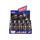 Sturmfeuerzeuge "CHAINED SKULL" 3D Effekt; 5-fach sortiert; 50er Display