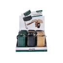 IQOS - Etui  Lederimitat "Krokodil" Style - Heat Notburn Pack; 3-fach sortiert; 9er Display