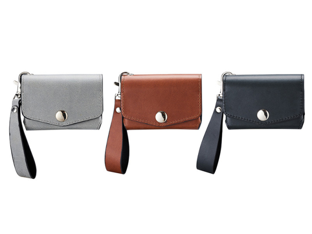 IQOS - Etui  Lederimitat mit Verschluss - Heat Notburn Pack; 3-fach sortiert; 12er Display