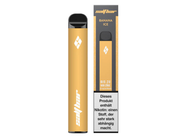 Salt Bar - Banana (Banane) - Vape - 20mg - 600 Züge
