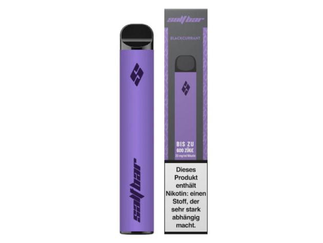 Salt Bar - Blackcurrant (Schwarze Johannisbeere) - Vape - 20mg - 600 Züge