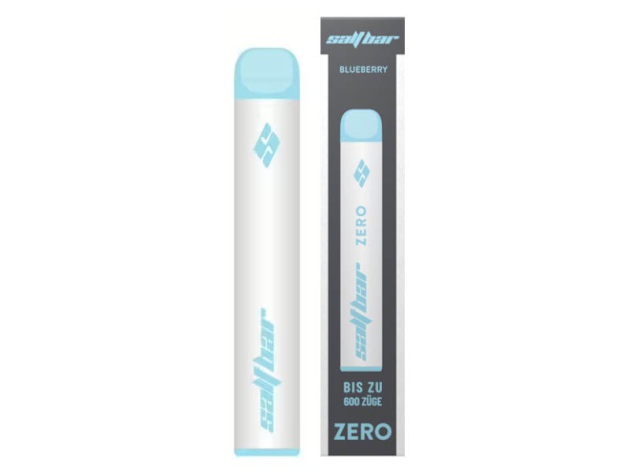 Salt Bar - ZERO - Blueberry (Blaubeere) - Vape - 0mg - 600 Züge