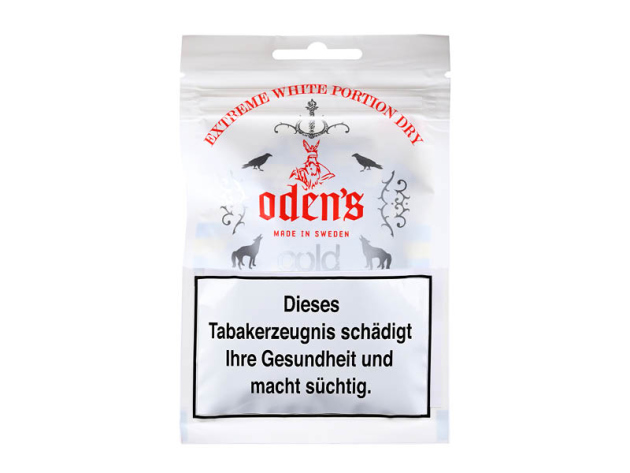 Odens Cold Dry Softbag - Extremly White Portion Dry Chewing Bags
