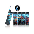 Sturmfeuerzeuge "Blaze Bones°" 3D Alu-Jet, 5-fach sortiert, 50er Display