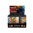 Sturmfeuerzeuge "Tactile Worlds" 3D Alu-Jet-Flame, 5-fach sortiert, 50er Display