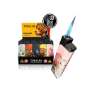 Sturmfeuerzeuge "Wild Masks" 3D Alu-Jet, 5-fach...