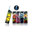 Sturmfeuerzeuge "High Society" 3D Alu-Jet, 5-fach sortiert, 50er Display