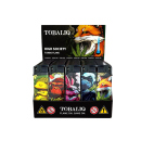 Sturmfeuerzeuge "High Society" 3D Alu-Jet, 5-fach sortiert, 50er Display