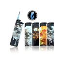 Sturmfeuerzeuge "Lux Skull" 3D Alu-Jet, 5-fach sortiert, 50er Display