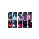 Sturmfeuerzeuge "RGB Street Pules" 3D Alu-Jet, 5-fach sortiert, 50er Display