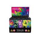 Sturmfeuerzeuge "Glow Weed" 3D Alu-Jet, 5-fach sortiert, 50er Display