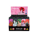 Sturmfeuerzeuge "F**k it" 3D Alu-Jet, 5-fach sortiert, 50er Display