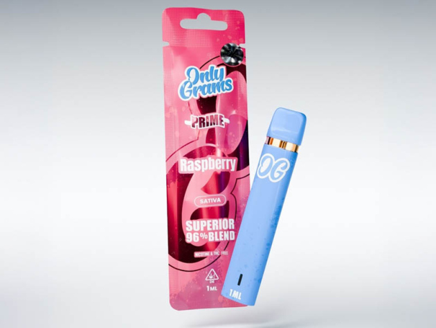 Only Grams - Raspberry (Himbeere) - H2 Superior Vape 96% - 1ml