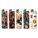 Elektrofeuerzeuge "Weihnachtsgewürze", 5-fach sortiert; 50er Display