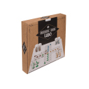 Glas-Trinkspiel, Ludo, mit 16 Gläsern & 2 Würfeln