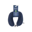 Deluxe Nackenkissen aus Memory Foam; dunkelblau