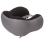 Deluxe Nackenkissen aus Memory Foam; grau-schwarz
