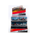 Rennauto mit Rückzug-Automatik, 3-fach sortiert, einzeln