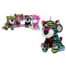 Bunte Wildtiere; 4-fach sortiert, einzeln