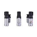 Sturmfeuerzeuge "TRIPLE" Jetflame; 4-fach sortiert; 12er Display