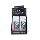 Handpfeife "GRADIENT GLASS PIPE", 16,5 cm, mit...