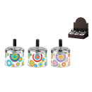 Schleuderaschenbecher "Bunte Kreise" &Oslash; 9...