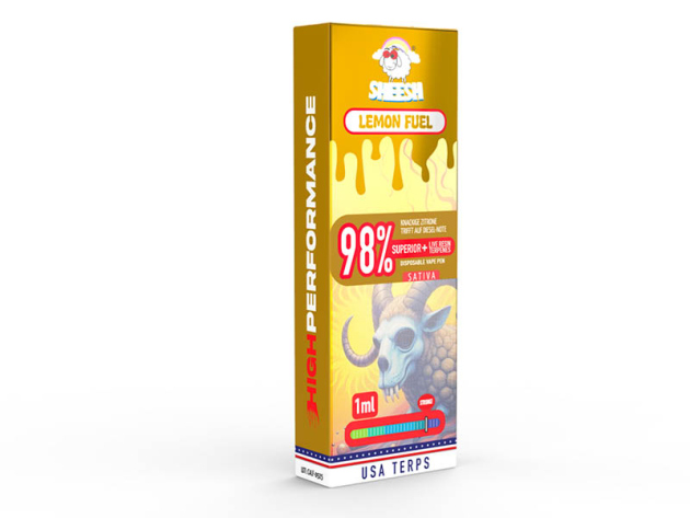 SHEESH Superior Line - Lemon Fuel (sprit. Zitrone mit kräftig. Kick) - Blend 98% - 1ml