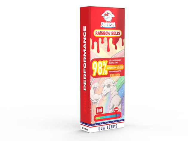 SHEESH Superior Line - Rainbow Belts/Skitlitz (bunter Fruchtmix) - Blend 98% - 1ml