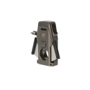 Zigarrenfeuerzeug 2xJet+Bohrer, Ø8mm+Cutter Ring 63+Ablage, Jet-Flamme