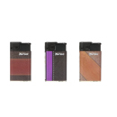 Sturmfeuerzeuge "LEDEROPTIK" Jetflame; 5-fach sortiert; 25er Display