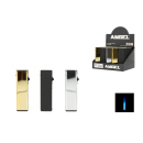 Sturmfeuerzeuge "SW-SILBER-GOLD"; 3-fach sortiert; 25er Display