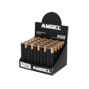 Sturmfeuerzeug "Jet Noir Gold", Jet-Flamme, 25er Display