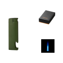 Sturmfeuerzeug "Gr&uuml;n", Jet-Flamme, mit...