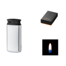 Sturmfeuerzeug "Silb./Schwarz", Piezo