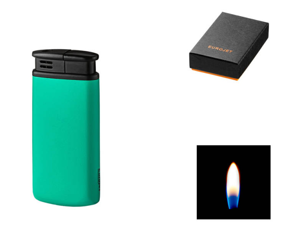 Sturmfeuerzeug "Grün/Schwarz", Piezo