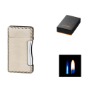 Sturmfeuerzeug "Titan/Silberfarben", 1xJet u. Softflame (Reibrad)