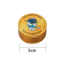 Grinder "BRUSH" 3-fach sortiert, Ø 5,0cm. H 2,3 cm, einzeln