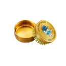 Grinder "BRUSH" 3-fach sortiert, Ø 5,0cm. H 2,3 cm, einzeln