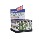 Elektrofeuerzeuge "LEAVES", 5-fach sortiert; 50er Display