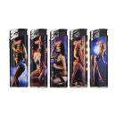 Elektrofeuerzeuge "STRIP CLUB", 5-fach sortiert; 50er Display