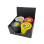 Hemp Grinder "Smiley"; 4-fach sortiert; 2-tlg.; Ø 55 mm, einzeln