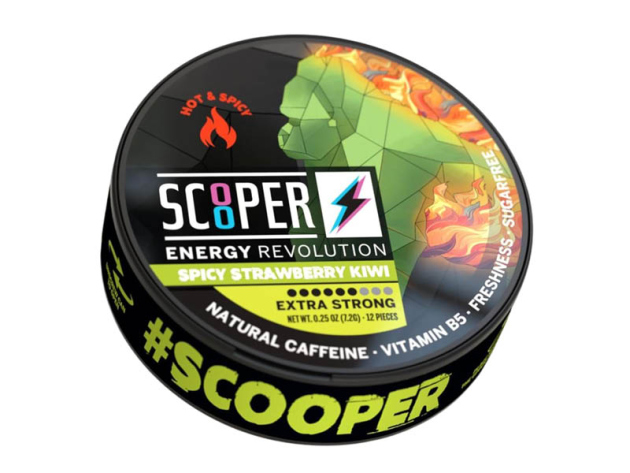 Scooper Energy "Spicy Strawberry Kiwi" Extra Strong