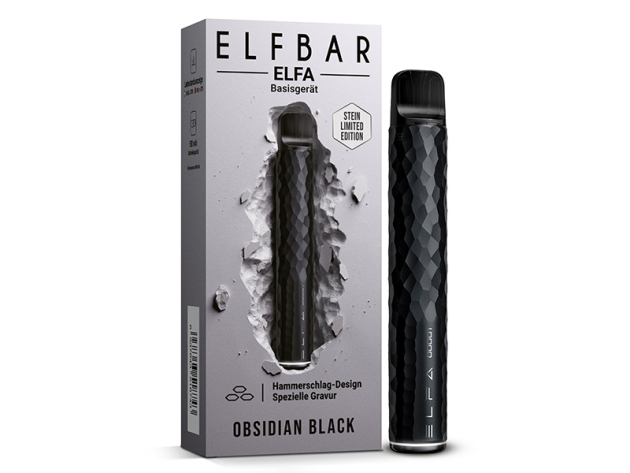 ELFBAR ELFA Basisgerät - Limited Edition - obsidan black (schwarz)