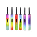 Stabfeuerzeug "OVAL LUXURY" Turboflamme, 5-fach sortiert; 25er Display