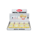 Grinder "3D Popcorn" 4-tlg., Ø 50 mm, 3-fach sortiert, einzeln