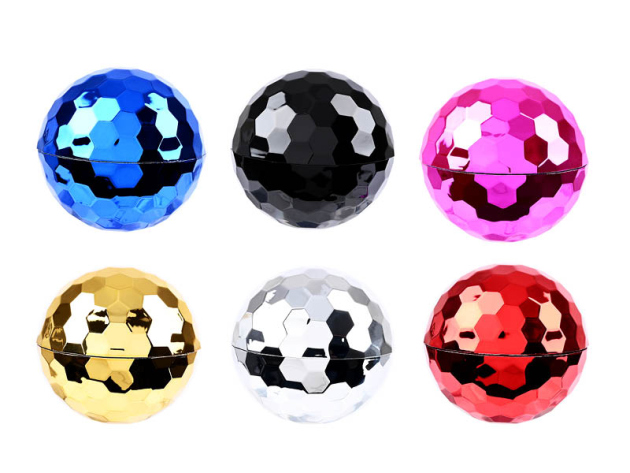 Grinder "Disco Time" 3-tlg., Ø 50 mm, 6-fach sortiert, einzeln