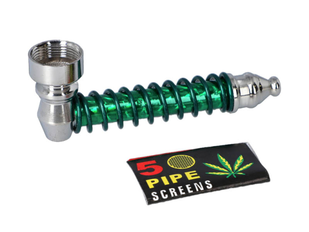 Handpfeifen-Set "Feder", mit Pfeife und Siebe, 4-fach sortiert, einzeln