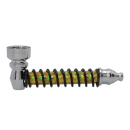 Handpfeifen-Set "Feder", mit Pfeife und Siebe, 4-fach sortiert, einzeln