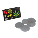 Handpfeifen-Set "Feder", mit Pfeife und Siebe, 4-fach sortiert, einzeln