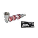 Handpfeifen-Set "Kunst", mit Pfeife und Siebe, 4-fach sortiert, einzeln